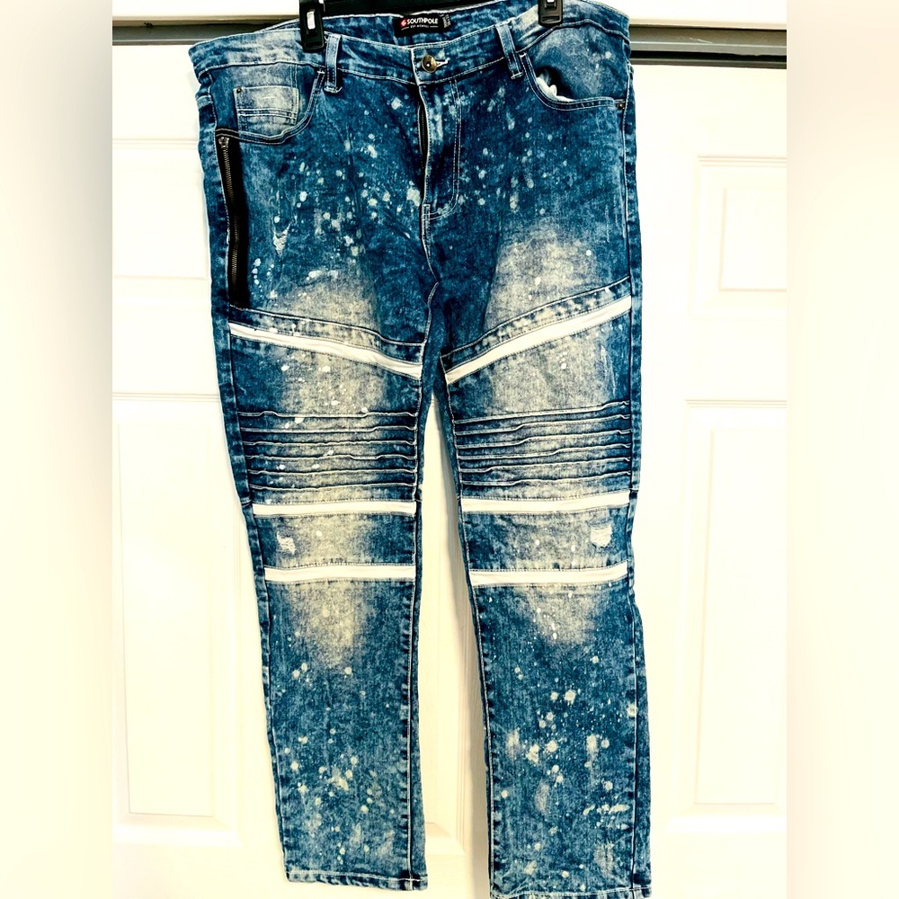 South Pole Slim Fit Tapered Jeans